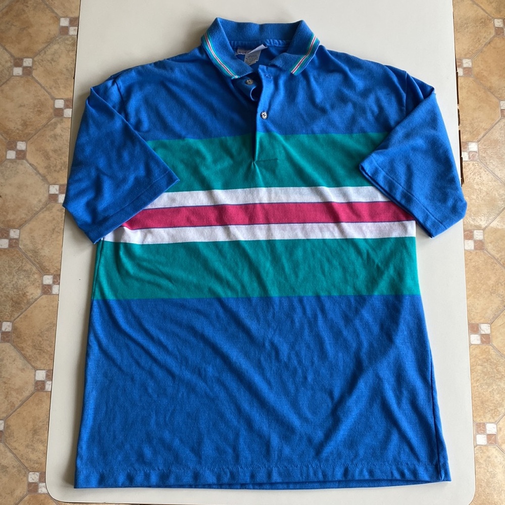 Vintage quarter button Tee